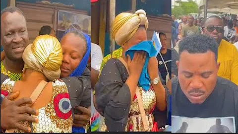 People In Tears At Late Actor Gbadebo Wake Keep As Murphy Afolabi,Yomi Fabiyi,Funsho Adeolu Attends