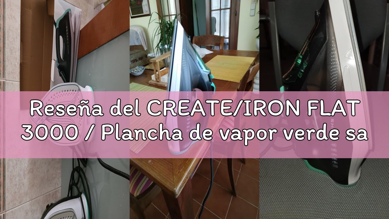 CREATE - Stoomstrijkijzer 3000W - IRON FLAT 3000