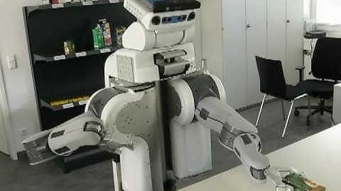 Locating a textured object with a PR2 robot