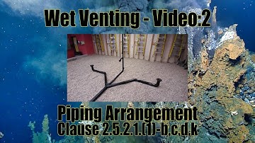 Wet Venting Video:2 - Piping Arrangement