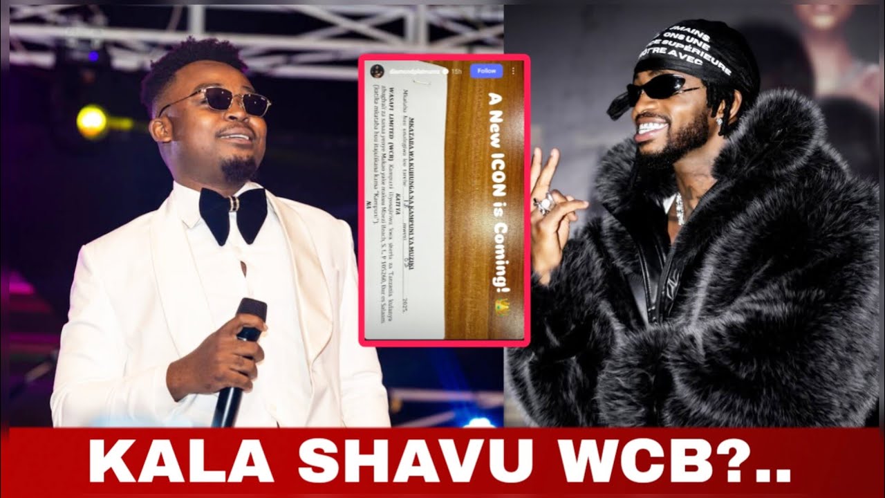 DIAMOND AMTAMBULISHA MSANII MPYA WCB MKATABA HUU HAPA ATUPIA NA PICHA ...