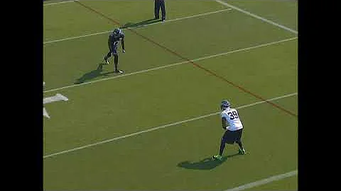 Brandon Browner 1on1 man to man reps for the Seatt...