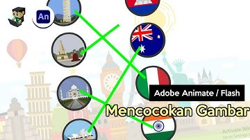 [Animate AS3] game mencocokan gambar