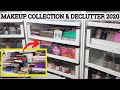 Organizing my HUGE makeup collection 2020 *SATISFYING* + Makeup collection tour