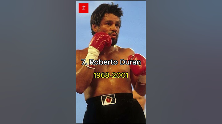 Top 10 best boxers of all time