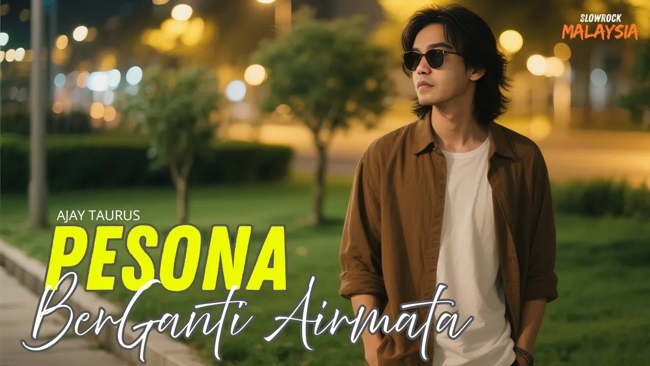 PESONA BERGANTI AIRMATA - Lagu Slow Rock Ballad Malaysia Terbaru II AJAY TAURUS