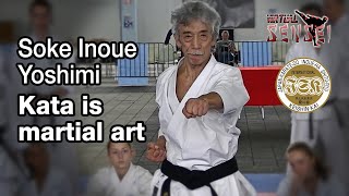 Soke Inoue Yoshimi - "Kata is martial art" - Conclusion Seminar Italy 2013