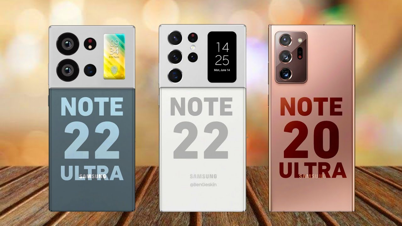 Note 22 Plus Samsung Galaxy Note 22 Ultra Vs Samsung Galaxy Note 22 Vs Samsung ...