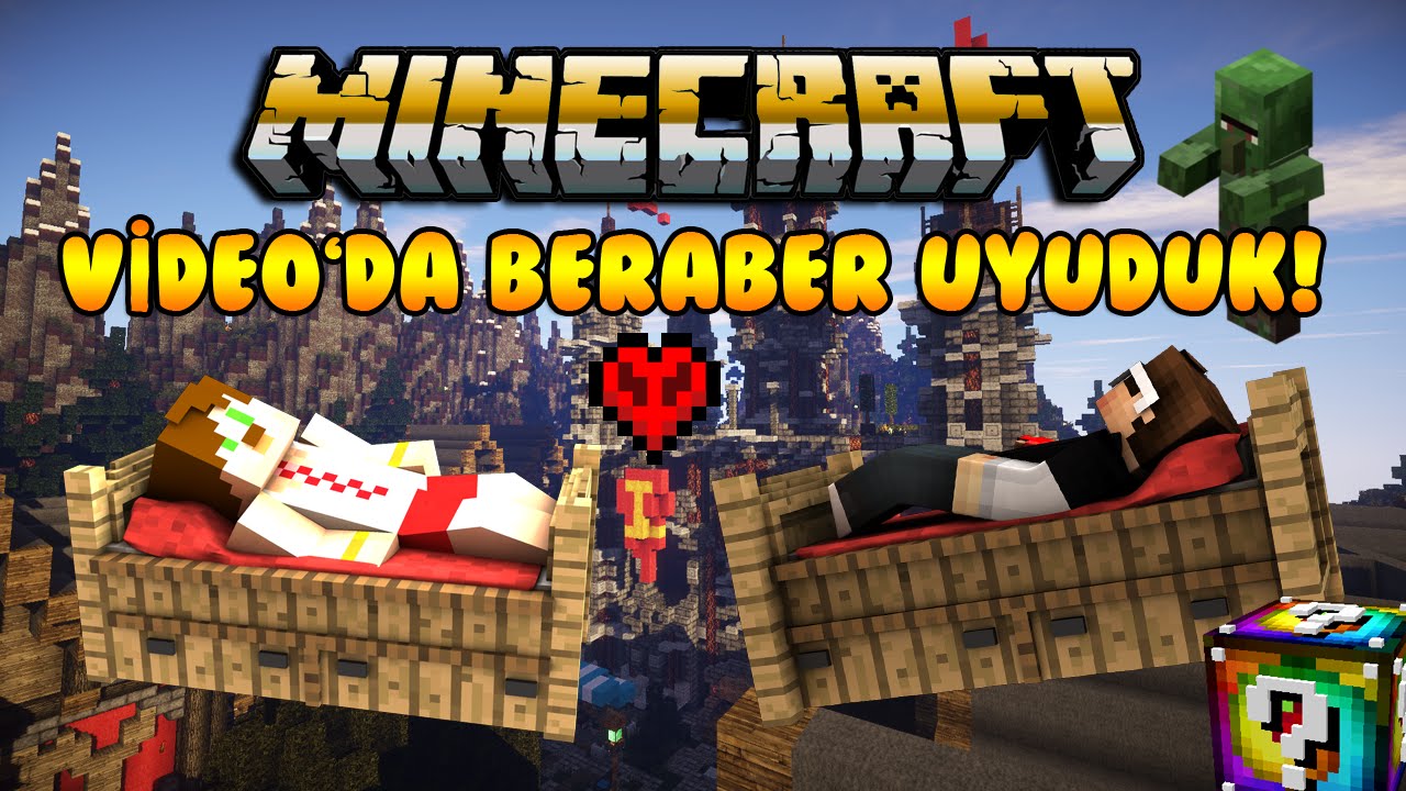 Video Da Beraber Uyuduk Minecraft Yatak Savaslari Turkce Minecraft Bedwars W Minecraft Evi Youtube - bed wars roblox ahmet aga