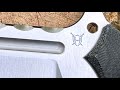 HJF Black Whirlwind DC53 chop test #knifestuffwedo #knifetest #fixedblade #toolsteel #woodchopping
