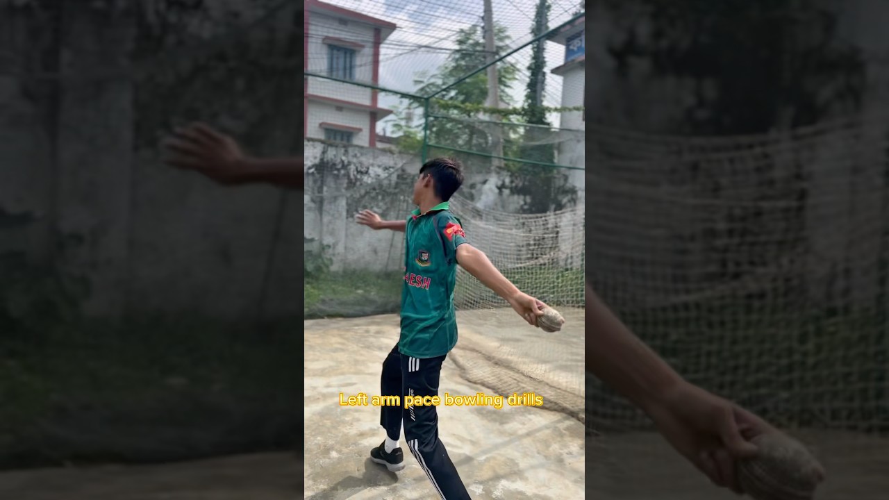 left arm pace bowling drills 