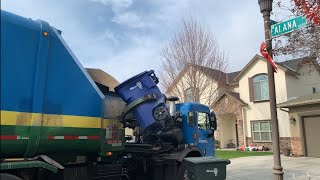 Garbage truck fails in California ￼