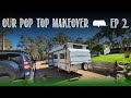 Pop Top Caravan Makeover - Ep 2 (Spoiler, Hidden Treasure Found!)