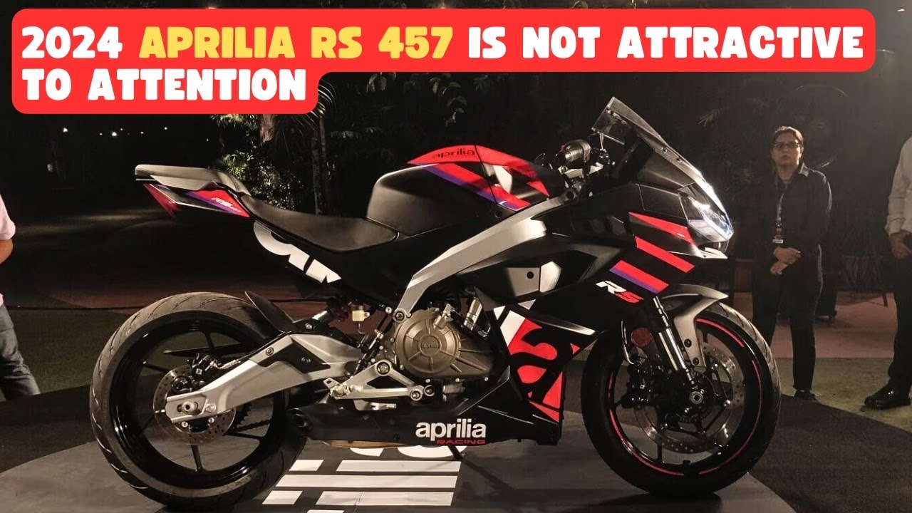2024 Aprilia RS 457 Thinking It's Nothing More Than a Sleeved Down Version  Of The RS 660 