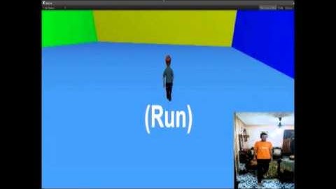 Control 3d character using kinect in unity3d