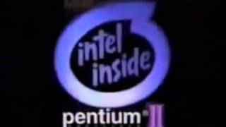 Intel Inside Pentium Ii Mmx Processor 1997-1999 Logo No Audio Audioless