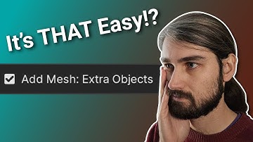 Extra Objects: The EASIEST way to make the Platonic Solids in Blender