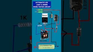 automatic multi voltage led tester circuit#shorts #ledtester