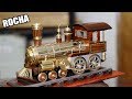 Fabrique una LOCOMOTORA A VAPOR (Vídeo Completo)