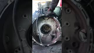 D13 Volvo removed flywheel housing