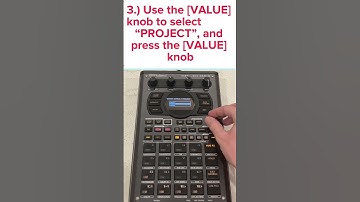 Roland SP 404 MK2 Tutorial : How to export a project