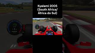 Kyalami 05 | Ferrari F1 2005 Onboard Lap  #f1 #kyalami  #rfactor
