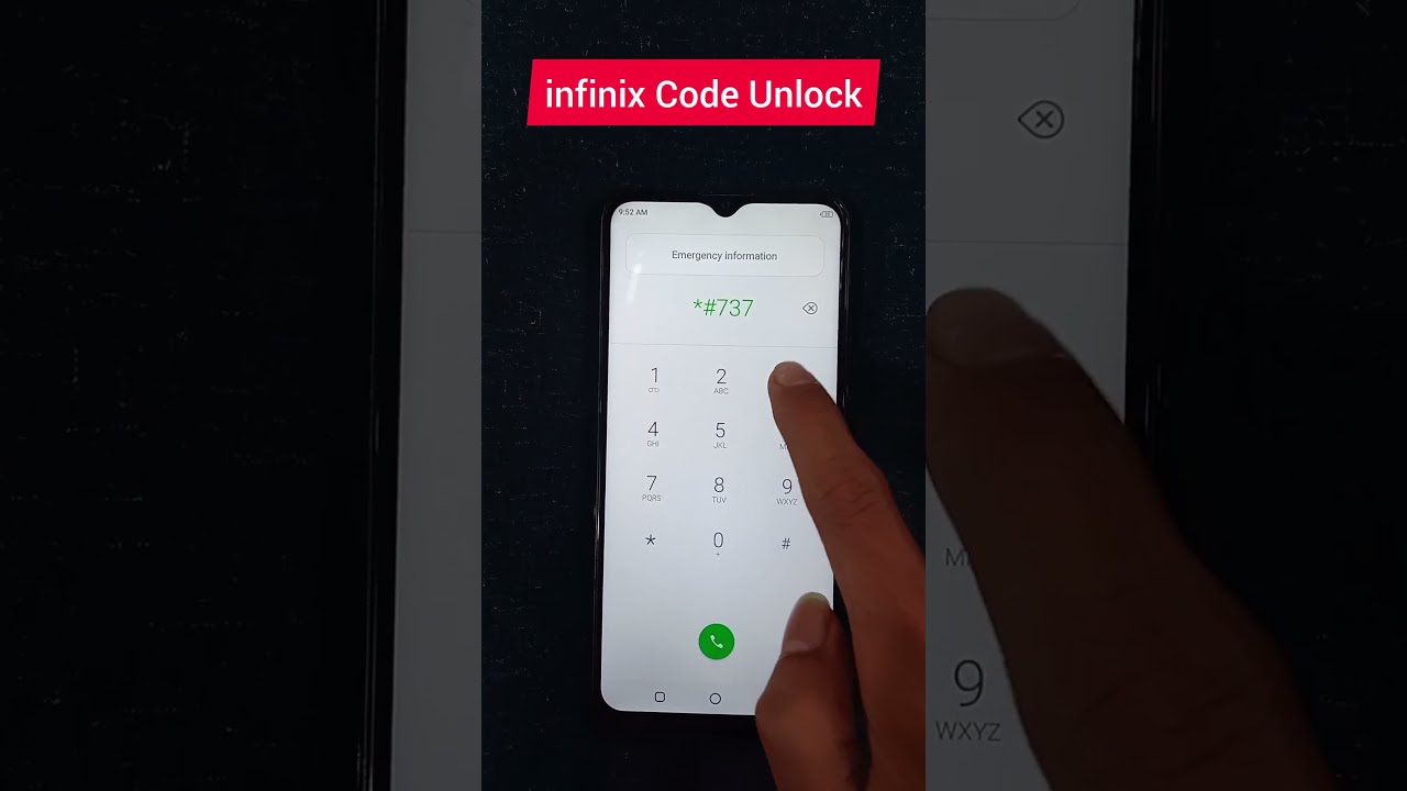 Infinix Code Unlock Shorts Success Shots2023