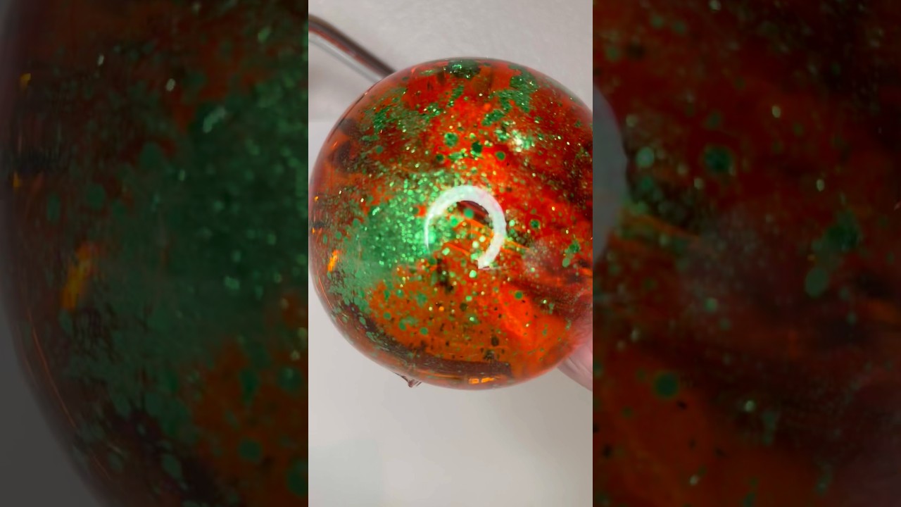 Nano Tape:Red, Green Glitter Amazing Water Ball 