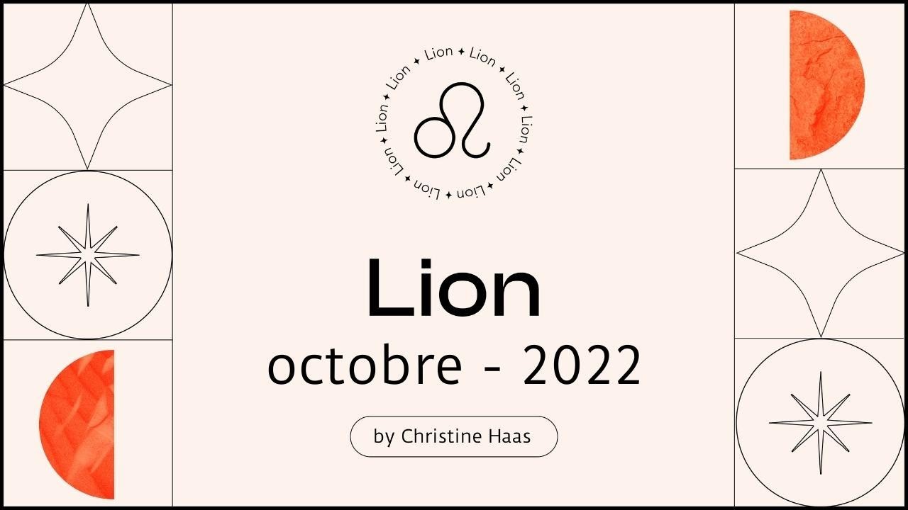 Horoscope Lion Octobre 2022