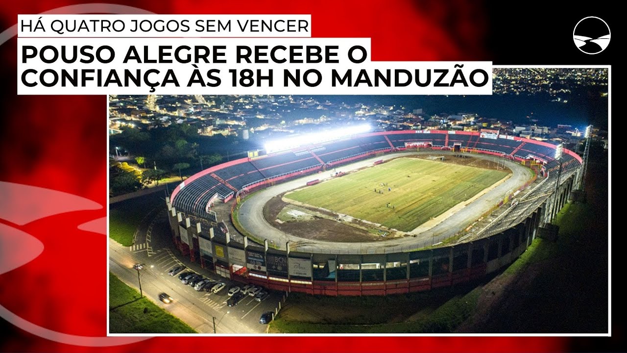 Há quatro jogos sem vencer, Pouso Alegre recebe o confiança às 18h no  Manduzão 