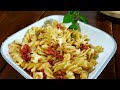 Como hacer Pasta de TORNILLO con CHORIZO y QUESO