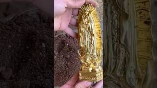 unique treasure statue treasure hunt | #gold #treasure #shorts