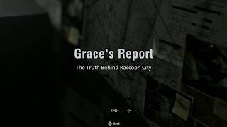 The Truth of Raccoon City Incident (Resident Evil Requiem - Grace's Report)