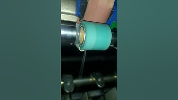 Zinser Ring Frame drafting Zone #yarn #machine #spinning #factory