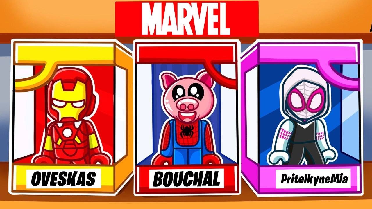 PROMĚNILI jsme se na SUPERHRDINSKÉ Hračky v Roblox!