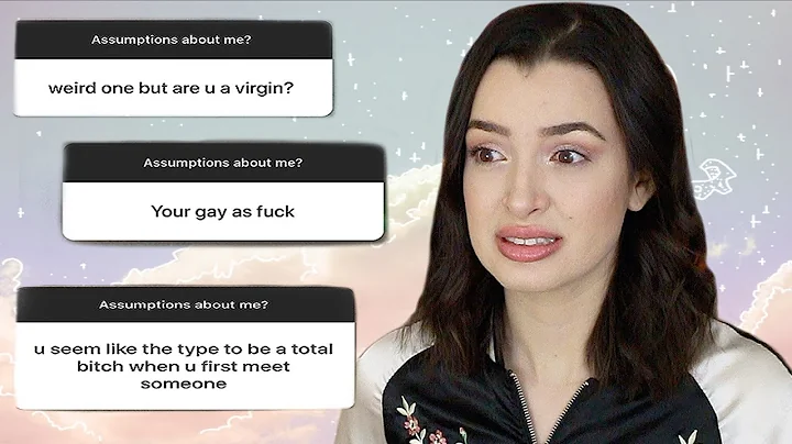 Reading Your Assumptions About Me  *This Was A Mis...