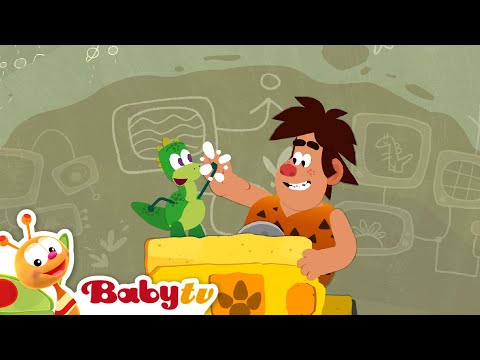 Hunting Eggs Adventures 🥚🦖 Dinasaur and Friends | Cartoons for Kids @BabyTV