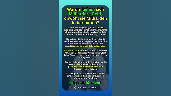 War dir das bewusst? 😳🚨💰 #finanzen #geld #vermögensaufbau