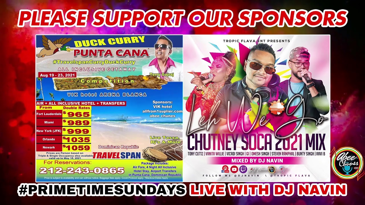 Prime Time Sundays LIVE | DJ Navin | Abee Chunes Radio