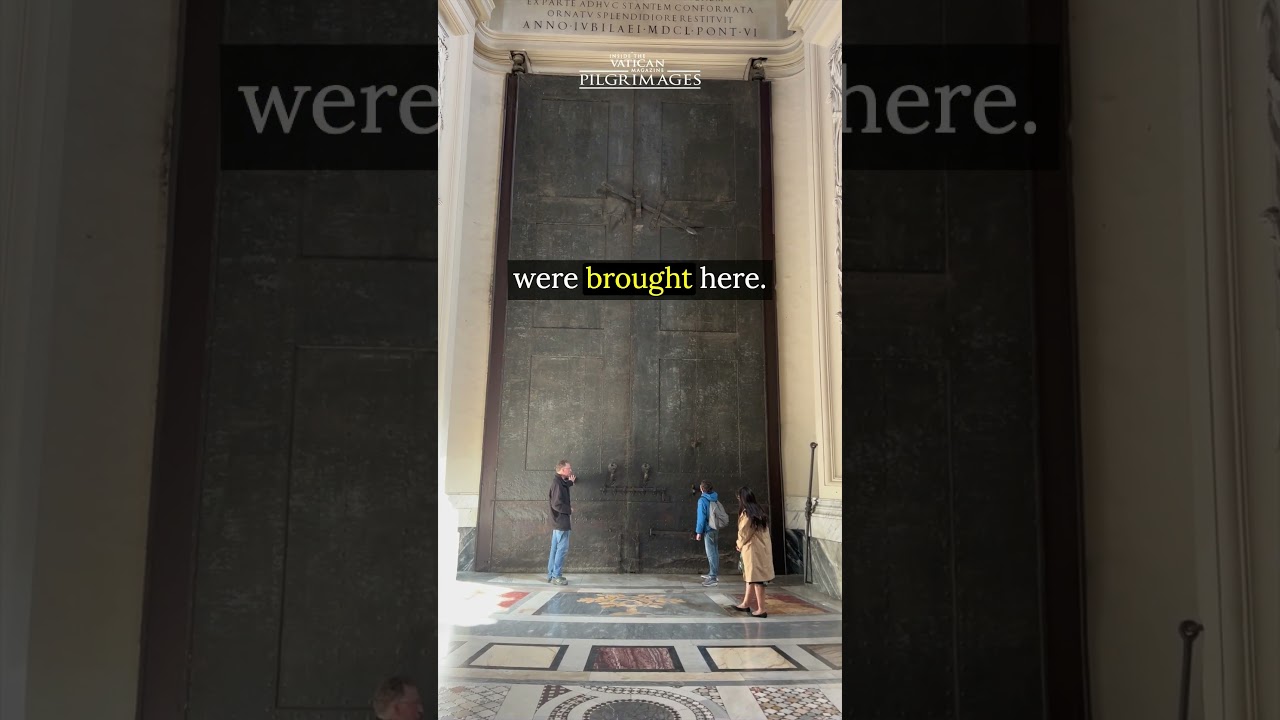 Have you seen these huge doors at St. John Lateran's Church in Rome?