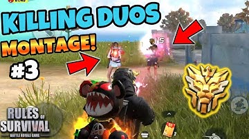Destroying Duos! (Montage #3)Rules of Survival
