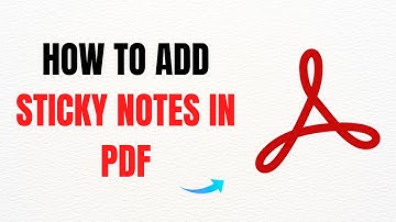 How to Add Sticky Notes in PDF Using Adobe Acrobat Pro DC – Full Guide
