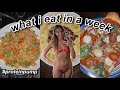 what i eat in a week *17 year old girl*