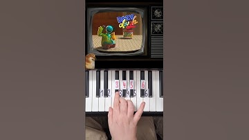 Doey Poppy Playtime Chapter 4 Piano Tutorial #shorts