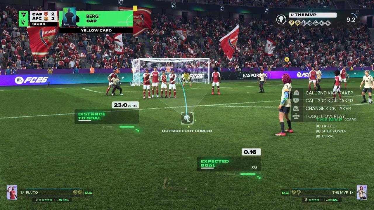 EA SPORTS FC 26- Free Kick Tutorial- MVP IS BACK