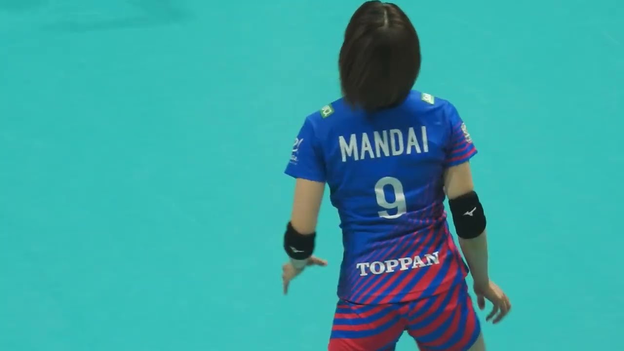 Volleyball バレーボール SVリーグ 久光スプリングス 背番号9 万代