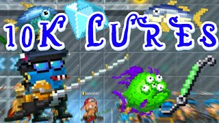 Pixel Worlds - USING 10 000 LURES! HOW MUCH PROFIT I MADE!! 🤯🤯🤯