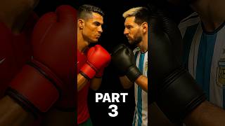 🥊RONALDO vs MESSI BOXING FIGHT (Part 3)🥊 #shorts #viral #trendingnow #ronaldo #messi #football