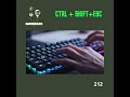 Stop Clicking Around 😳 This Shortcut Opens Task Manager Instantly (Ctrl + Shift + Esc)