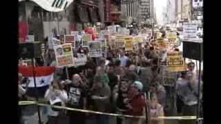 Демонстрации против удара по Сирии